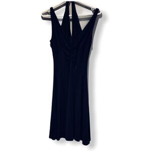 𝅺MULTI strap black dress